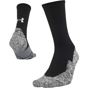 imageUnder Armour Womens Run Cushion Crew Socks MultipairsBlackPitch Gray 1pair