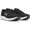 imageUnder Armour Mens Charged Assert 10 Running ShoeAnthraciteAnthraciteMorph Green