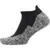 imageUnder Armour UnisexAdult Run Cushion No Show Tab SocksBlackPitch Gray 2 1pair
