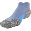 imageUnder Armour UnisexAdult Run Cushion No Show Tab SocksWashed Blue 1pair