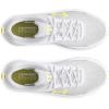 imageUnder Armour Womens Charged Assert 10110 WhiteWhiteSonic Yellow