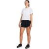 imageUnder Armour Womens Fly by Shorts001 Black  Black  Reflective