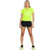 imageUnder Armour Womens Fly by Shorts003 Black  Highvis Yellow  Reflective