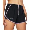 imageUnder Armour Womens Fly by Shorts006 Black  Purple Ace  Reflective