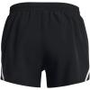 imageUnder Armour Womens Fly by Shorts006 Black  Purple Ace  Reflective