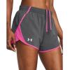 imageUnder Armour Womens Fly by Shorts026 Castlerock  Astro Pink  Reflective