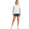 imageUnder Armour Womens Fly by Shorts044 Downpour Gray  Downpour Gray  Reflective
