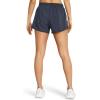 imageUnder Armour Womens Fly by Shorts044 Downpour Gray  Downpour Gray  Reflective