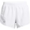 imageUnder Armour Womens Fly by Shorts100 White  White  Reflective