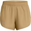 imageUnder Armour Womens Fly by Shorts263 Camel  Camel  Reflective