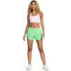 imageUnder Armour Womens Fly by Shorts350 Matrix Green  Matrix Green  Reflective