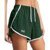 imageUnder Armour Womens Fly by Shorts391 Forest Green  White  Reflective