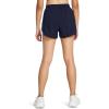 imageUnder Armour Womens Fly by Shorts410 Midnight Navy  White  Reflective
