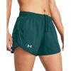 imageUnder Armour Womens Fly by Shorts449 Hydro Teal  Hydro Teal  Reflective