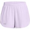 imageUnder Armour Womens Fly by Shorts535 Salt Purple  Salt Purple  Reflective