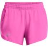imageUnder Armour Womens Fly by Shorts652 Rebel Pink  Rebel Pink  Reflective