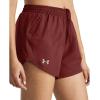imageUnder Armour Womens Fly by Shorts688 Cinna Red  Cinna Red  Reflective