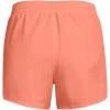 imageUnder Armour Womens Fly by Shorts897 Flare Orange  Flare Orange  Reflective