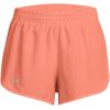 imageUnder Armour Womens Fly by Shorts897 Flare Orange  Flare Orange  Reflective