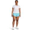 imageUnder Armour Womens Fly by Shorts914 Sky Blue  Sky Blue  Reflective