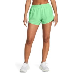 imageUnder Armour Womens Fly by Shorts350 Matrix Green  Matrix Green  Reflective