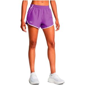 imageUnder Armour Womens Fly by Shorts525 Lavish  Salt Purple  Reflective