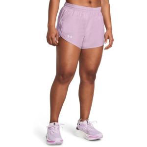 imageUnder Armour Womens Fly by Shorts543 Purple Ace  Purple Ace  Reflective