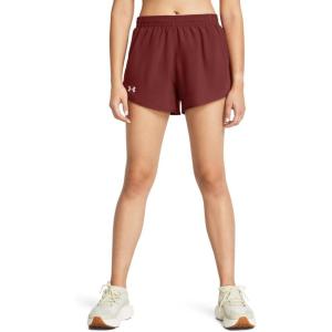 imageUnder Armour Womens Fly by Shorts688 Cinna Red  Cinna Red  Reflective