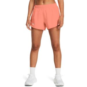 imageUnder Armour Womens Fly by Shorts897 Flare Orange  Flare Orange  Reflective