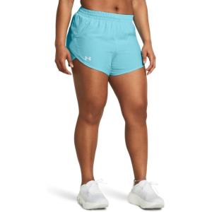 imageUnder Armour Womens Fly by Shorts914 Sky Blue  Sky Blue  Reflective