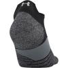 imageUnder Armour Adult Run No Show Tab Socks 2PairsWhiteBlack