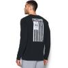 imageUnder Armour Mens Freedom Flag Long Sleeve TShirtBlack 001White