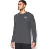 imageUnder Armour Mens Freedom Flag Long Sleeve TShirtCarbon Heather White