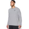 imageUnder Armour Mens Freedom Flag Long Sleeve TShirtTrue Gray Heather 025Black