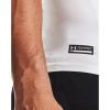 imageUnder Armour Mens Heatgear Tactical Vneck Compression Shortsleeve TshirtWhite 100Clear