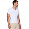 imageUnder Armour Mens Heatgear Tactical Vneck Compression Shortsleeve TshirtWhite White