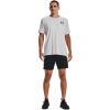 imageUnder Armour Mens New Freedom Flag TShirt014 Halo Gray  Red  Academy