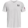 imageUnder Armour Mens New Freedom Flag TShirt014 Halo Gray  Red  Academy
