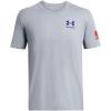 imageUnder Armour Mens New Freedom Flag TShirt038 Steel Medium Heather  Red  Royal