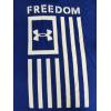 imageUnder Armour Mens New Freedom Flag TShirt400 Royal   White