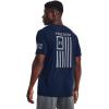 imageUnder Armour Mens New Freedom Flag TShirt408 Academy   Steel