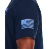 imageUnder Armour Mens New Freedom Flag TShirt412 Academy   Carolina Blue