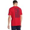 imageUnder Armour Mens New Freedom Flag TShirt601 Red   Midnight Navy