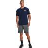 imageUnder Armour Mens New Freedom Flag TShirtAcademy Blue 410Steeltown Gold