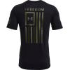 imageUnder Armour Mens New Freedom Flag TShirtBlack 004Marine Od Green
