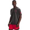imageUnder Armour Mens New Freedom Flag TShirtCharcoal Medium Heather 019Red