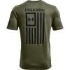 imageUnder Armour Mens New Freedom Flag TShirtMarine Od Green 391Black