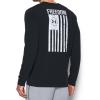 imageUnder Armour Mens Freedom Flag Long Sleeve TShirtBlack 001White