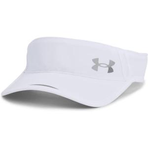 imageUnder Armour Mens Launch Run VisorWhite 100Reflective