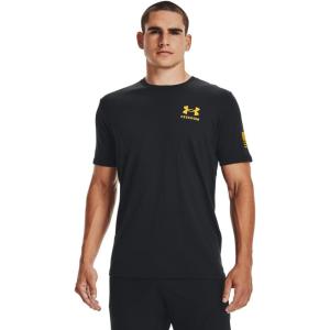 imageUnder Armour Mens New Freedom Flag TShirtBlack 003Steeltown Gold